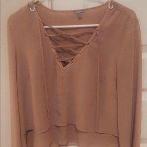 Cute mauve fall top